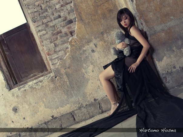 Female model photo shoot of Casandra Andrianova in Jakarta - Old Batavia