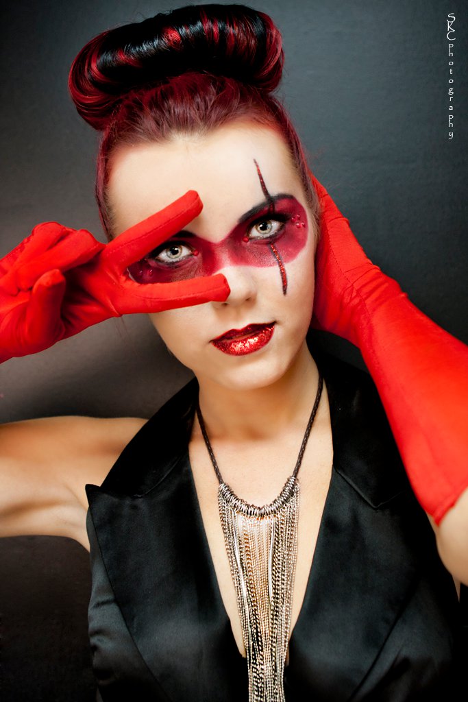 Female model photo shoot of Patinka by SKCphotography, makeup by Vita Dellegrazie