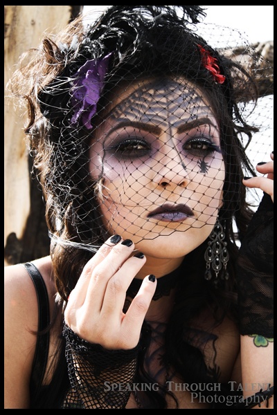 Female model photo shoot of Speaking Through Talent in Avondale, AZ, makeup by Brenda Lisa MUA