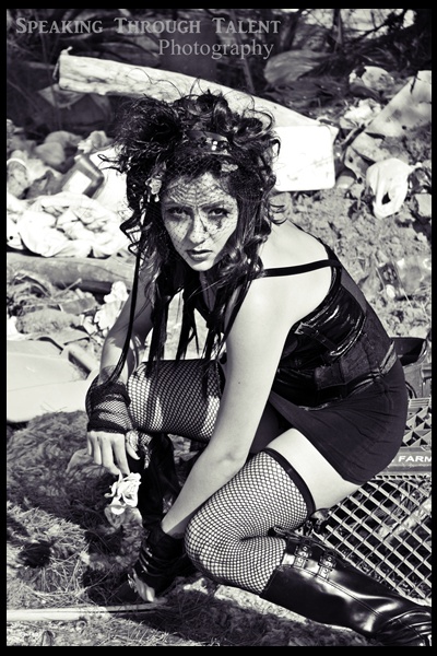 Female model photo shoot of Speaking Through Talent in Avondale, AZ, makeup by Brenda Lisa MUA