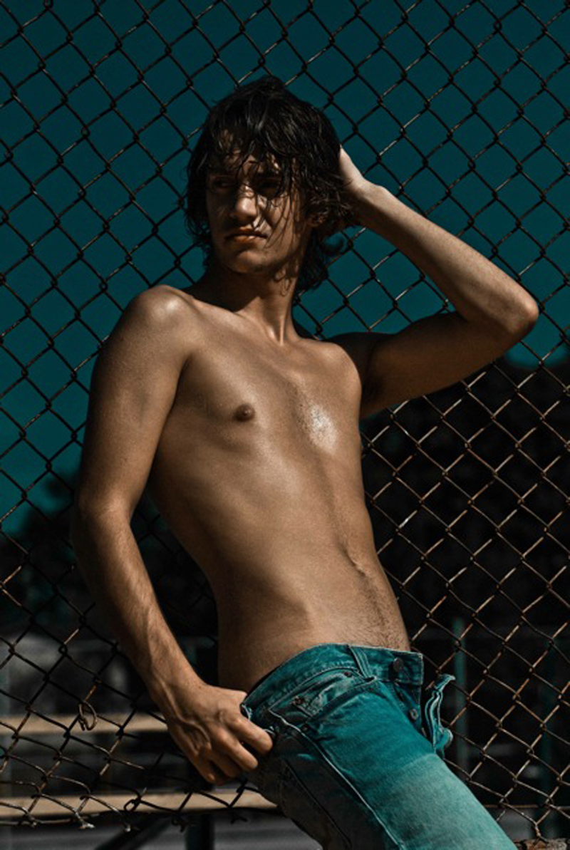 Male model photo shoot of Cam Short