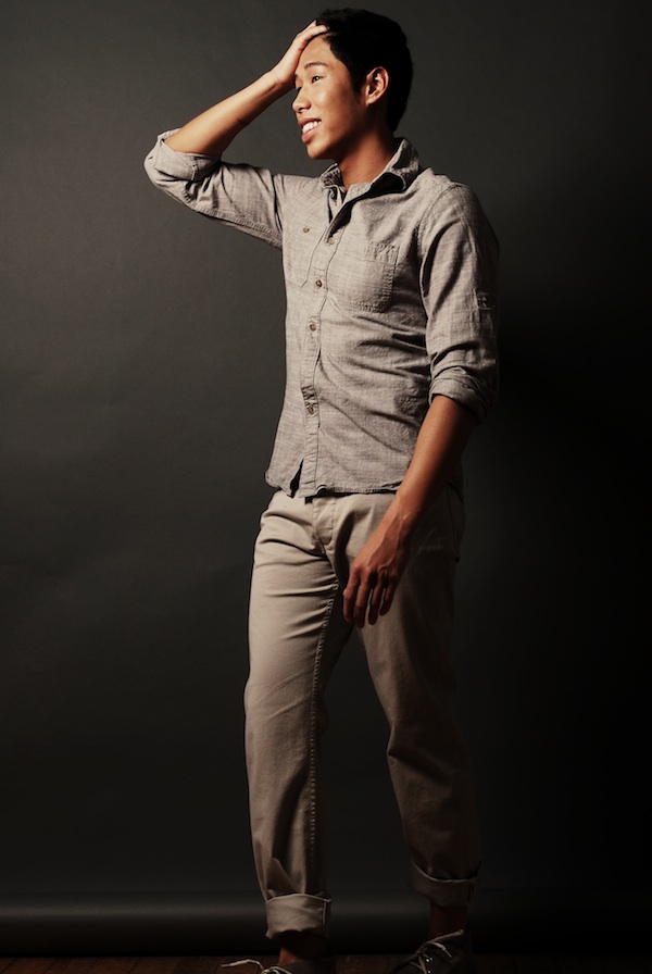 Male model photo shoot of David_Huynh