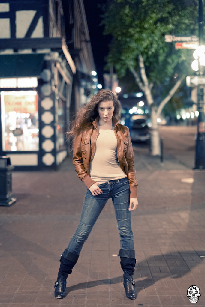 Female model photo shoot of Falling Rain by Jay Marroquin
