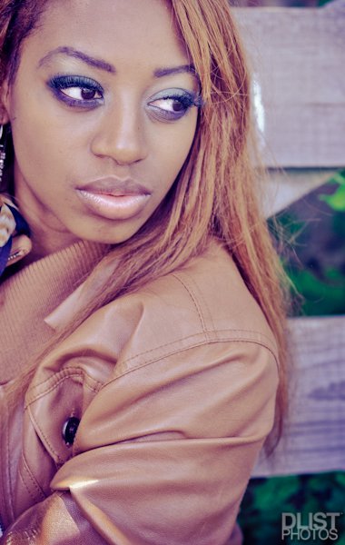 Female model photo shoot of M B M makeup by melyssa and ShatterD by DList Photos