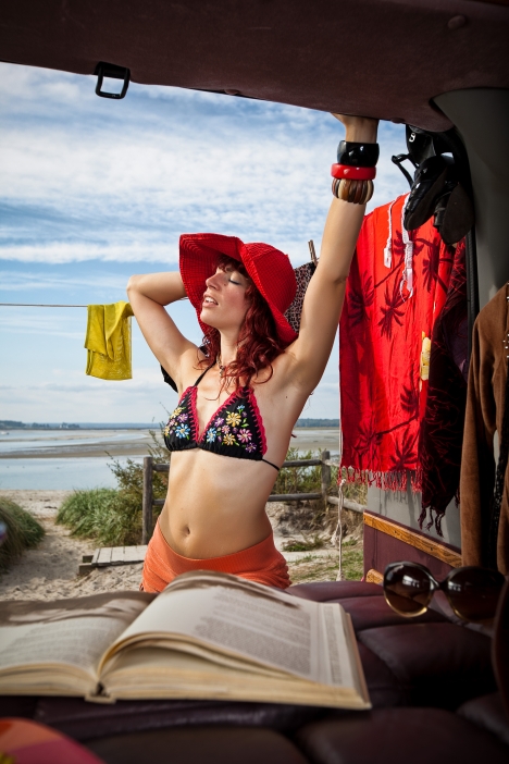 Female model photo shoot of Becky Bottoms by Tom Couture in Ferry Beach, Maine