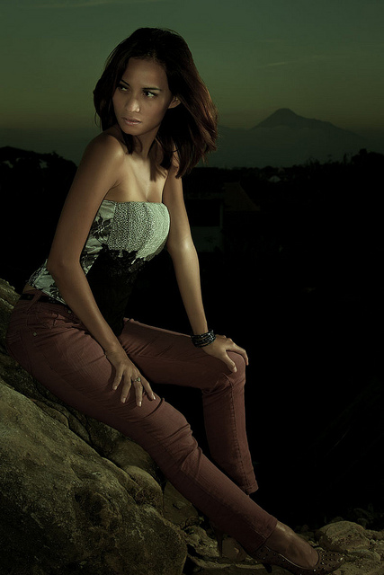 Female model photo shoot of rizka shona by Tony C in Yogjakarta