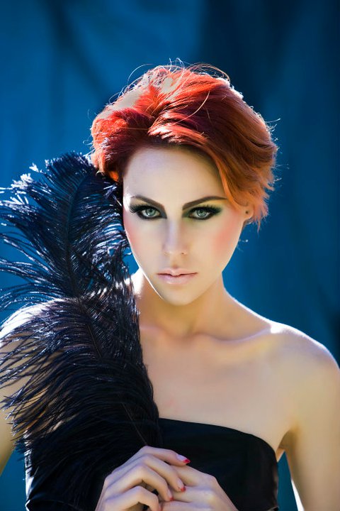 Female model photo shoot of Felicia Makeup Art