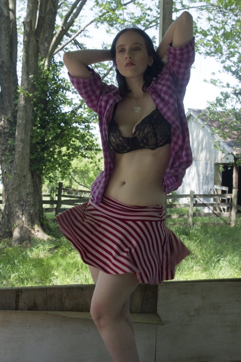 Female model photo shoot of Nadeshiko Yamato by Ej_Photoexpress in Abandoned Farm