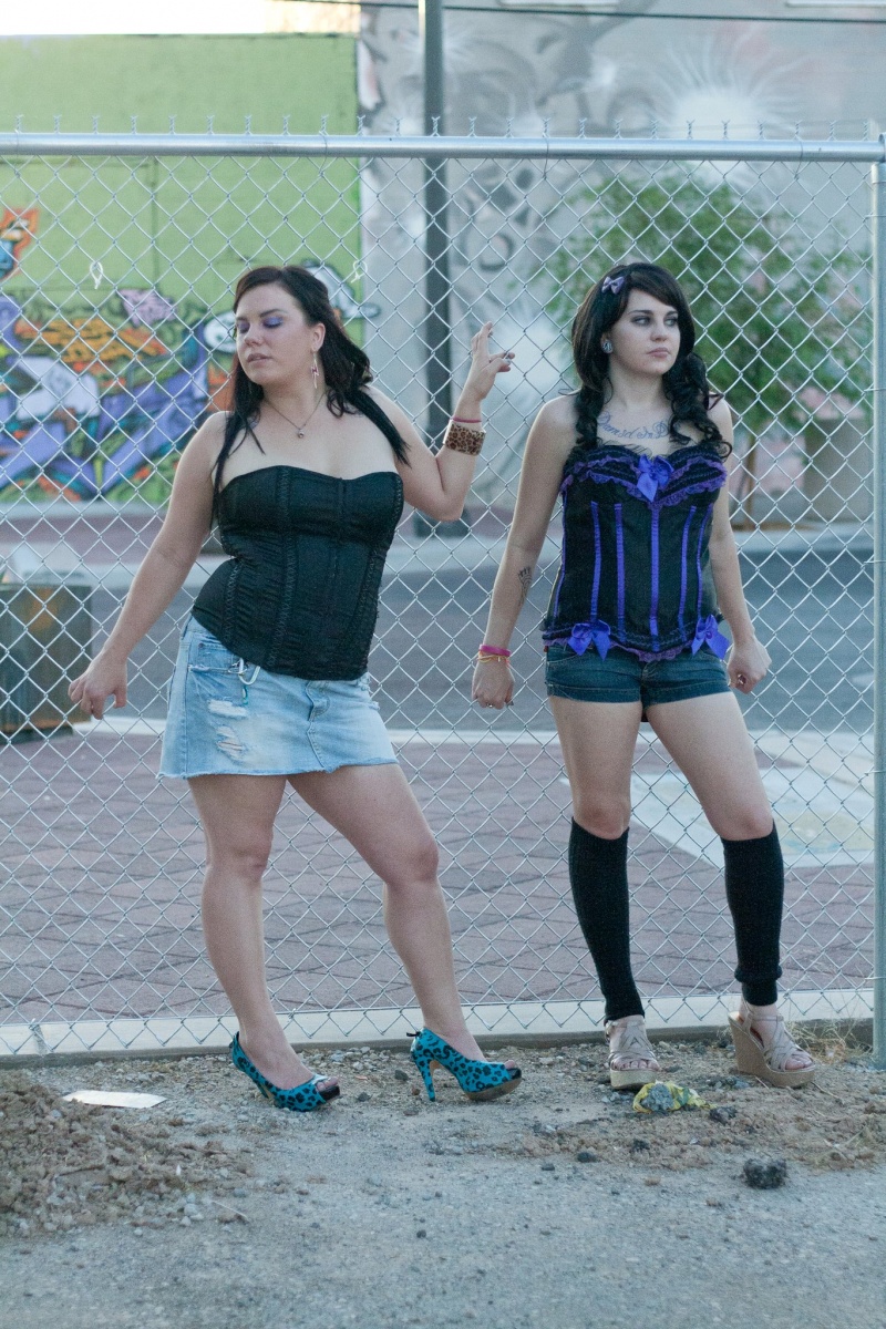 Female model photo shoot of xlolita and Damsel Rose in Las Vegas, NV