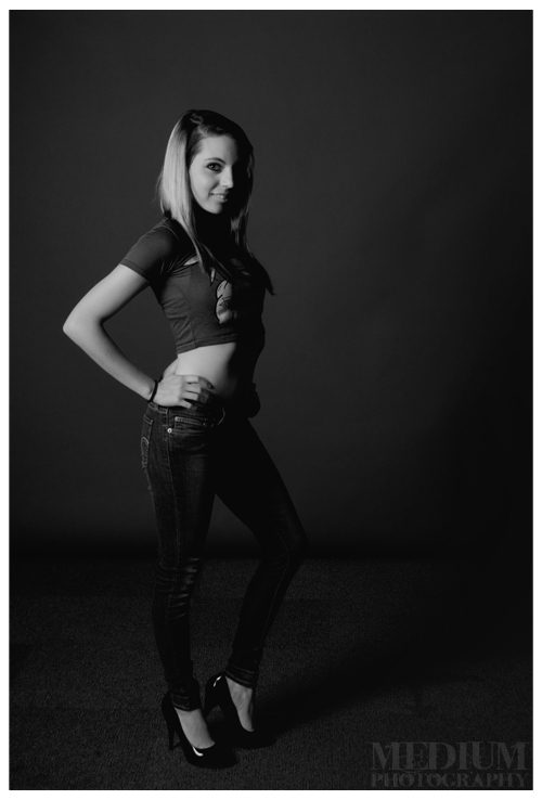 Female model photo shoot of Heather Cas by Medium Photography