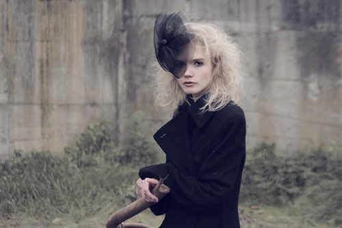 Female model photo shoot of Irena Jonasova in prague
