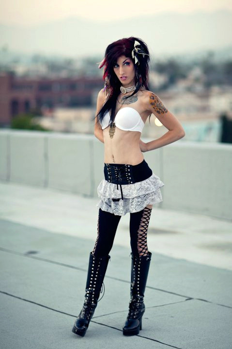 Female model photo shoot of Tay Fox by Zerimar