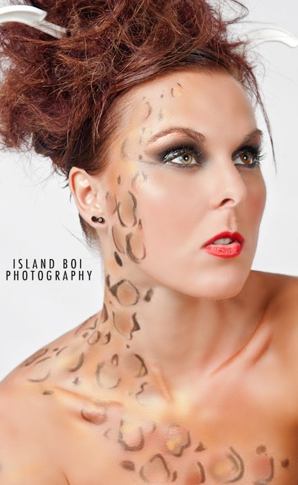Female model photo shoot of Glam by Glamazon and Silvia Jankova by Joey Rosado Photography