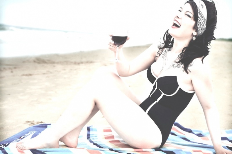 Female model photo shoot of Gaberiella Monroe by Dragon Studio in Sandbridge, va beach, va