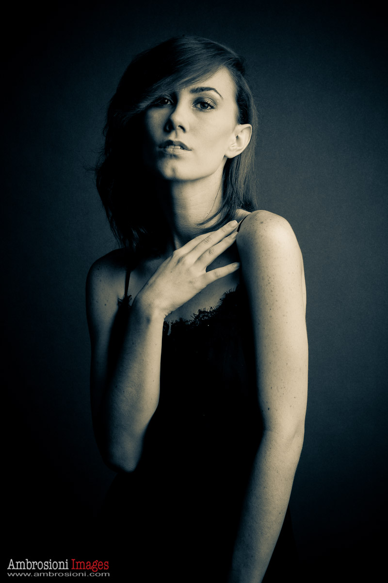Female model photo shoot of Blayne Bius by Pietro Ambrosioni