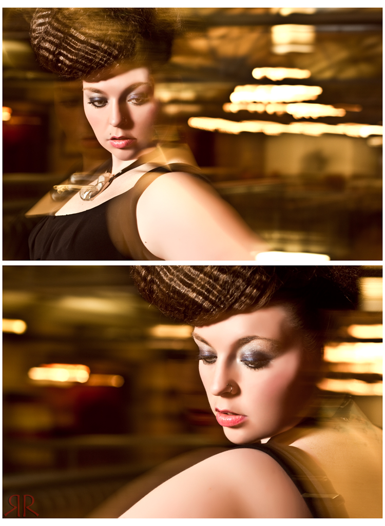 Female model photo shoot of Casey Lea by RedrumCollaboration in Trolley Square, makeup by Apocalipstick