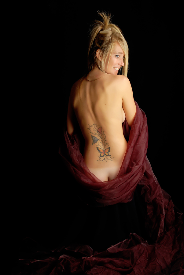 Female model photo shoot of Whitelea Photography in Studio, Bradford
