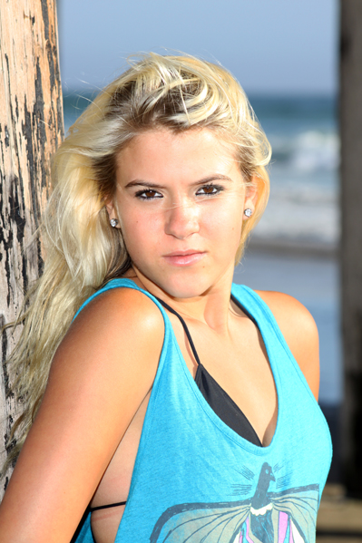 Female model photo shoot of Sydney Allen in Pismo Beach