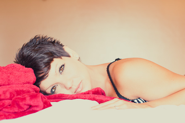 Female model photo shoot of Trisha Madrid Photograp