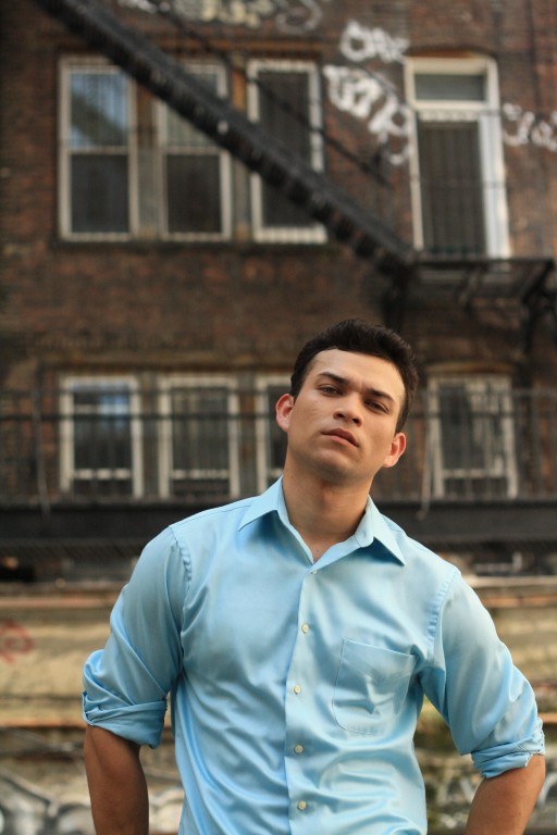 Male model photo shoot of RENE GANUZA in new york city
