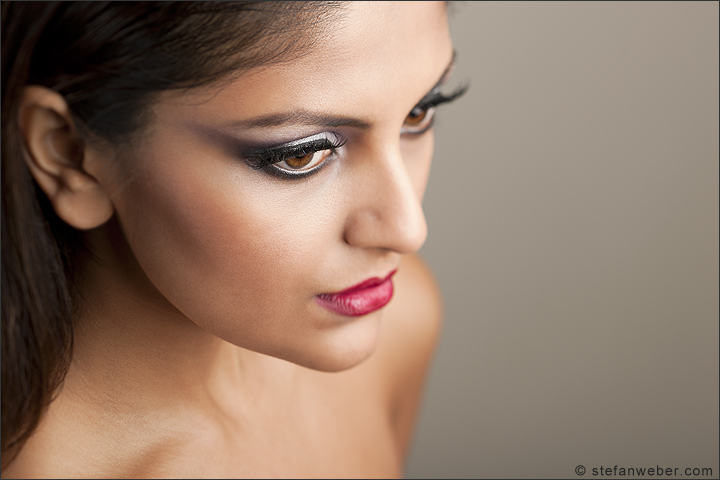 Female model photo shoot of Biche Makeup Artist and Ursy N by Stefan Weber