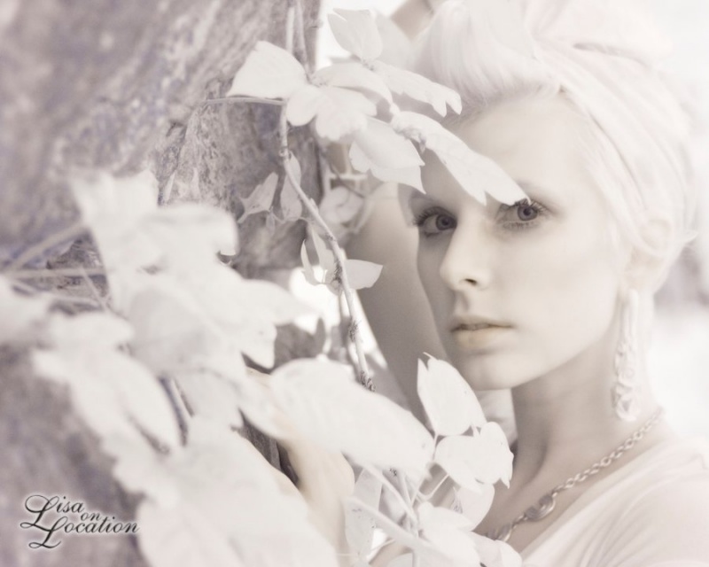 Female model photo shoot of Flo Magic by Blaschke