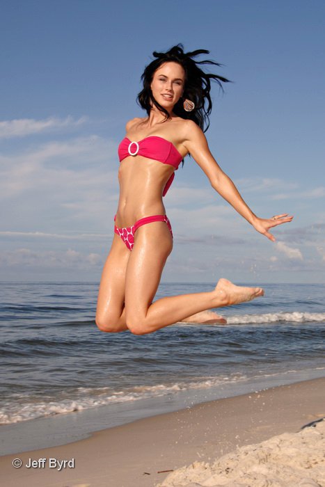 Female model photo shoot of Haleigh Shaddix by Jeff Byrd in Gulf Shores, AL