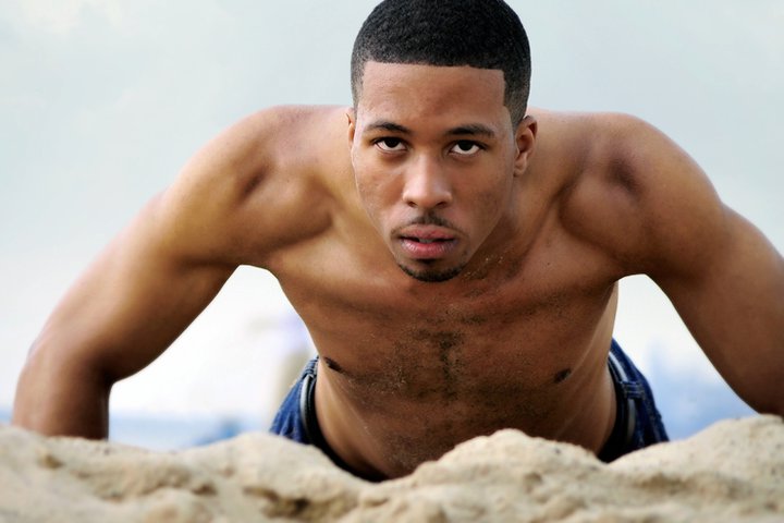 Male model photo shoot of Tremont Turner by XoLexO in west beach