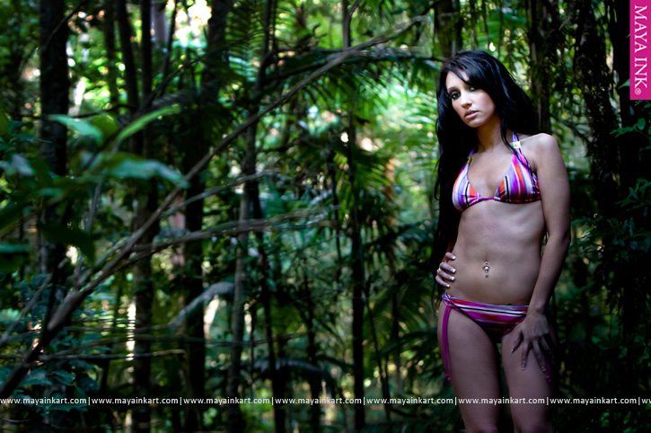 Female model photo shoot of MAYA INK  and Arabella L C in Gold Coast