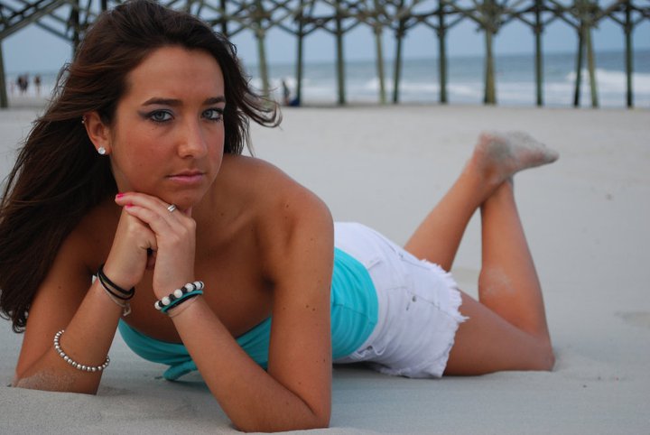 Female model photo shoot of Karabeth in Surfside Beach, SC