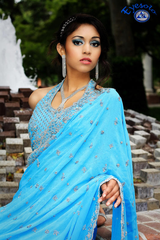 Female model photo shoot of Rabia Make-up Artistry and Kiritika Raj by Eyesolo Photography