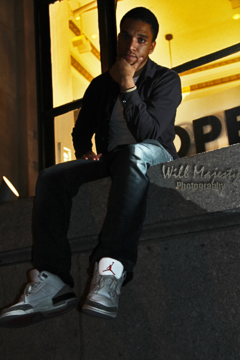Male model photo shoot of Will Majesty in downtown soho