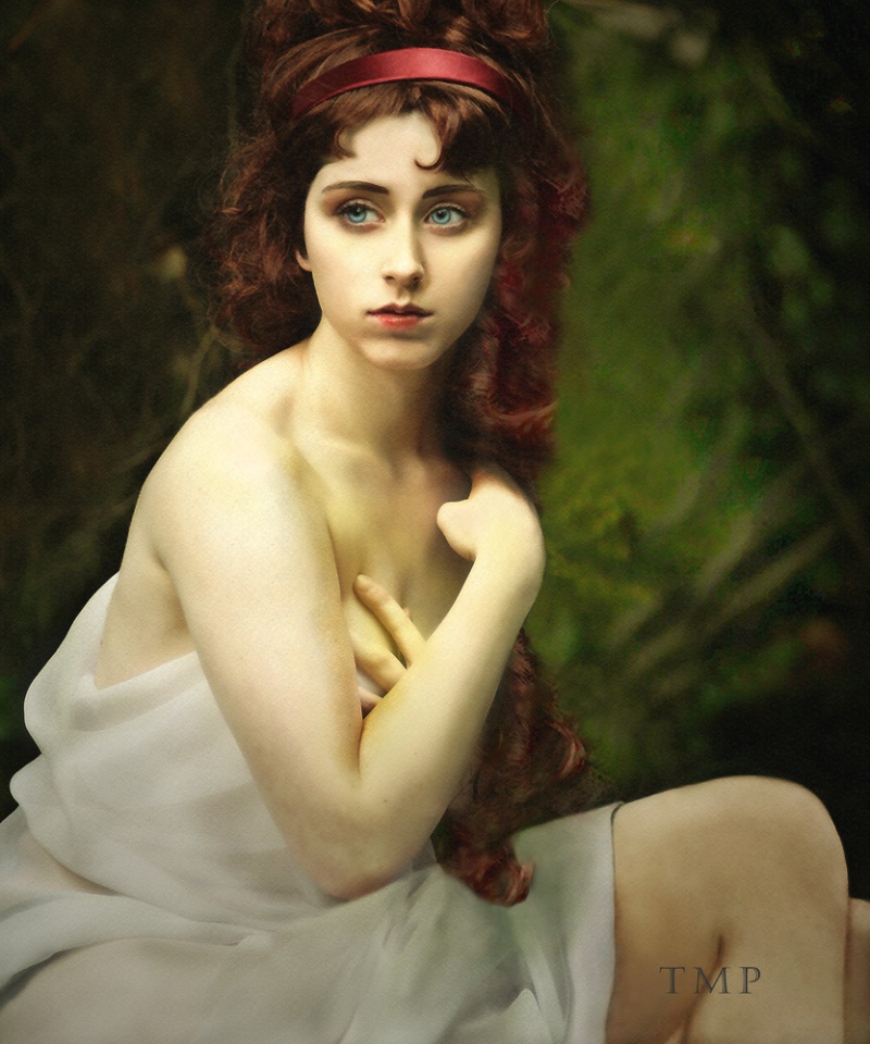 Female model photo shoot of Sivi Swan by Digital Dreams Studio, makeup by Lisa Bundrick