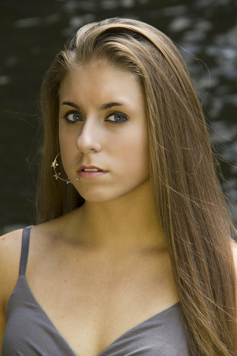 Female model photo shoot of Sydney Jade in Salmon River Falls. Pulaski, New York