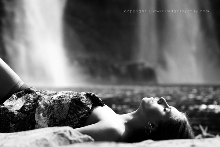 Female model photo shoot of Sydney Jade in Salmon River Falls. Pulaski, New York
