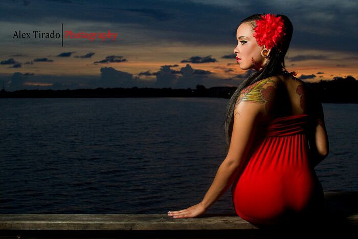 Female model photo shoot of ChicaLisa by Alex Tirado Photography in Oldsmar FL