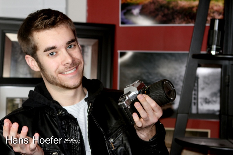 Male model photo shoot of Hans Hoefer Photography in Oregon