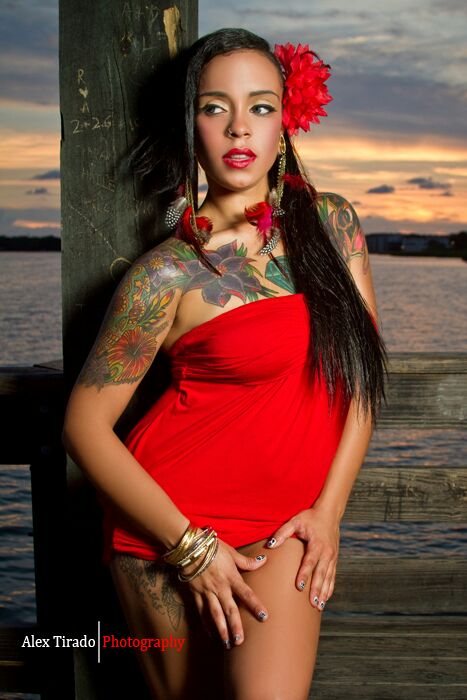 Female model photo shoot of ChicaLisa by Alex Tirado Photography in Oldsmar FL