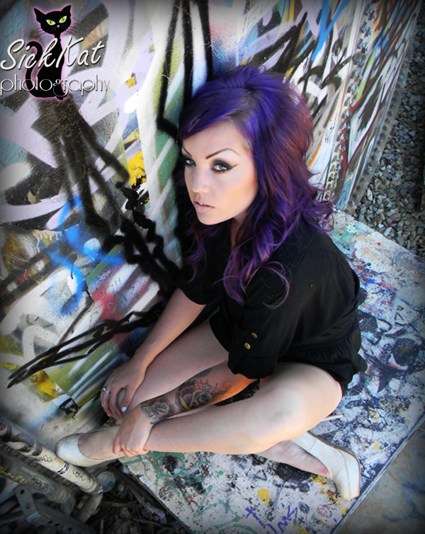 Female model photo shoot of SICK KAT PHOTOGRAPHY in UPTOWN WHITTIER
