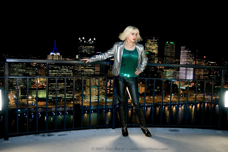 Male and Female model photo shoot of Glen Berry and Bunny Bombshell in Pittsburgh, PA, wardrobe styled by DecoHaus