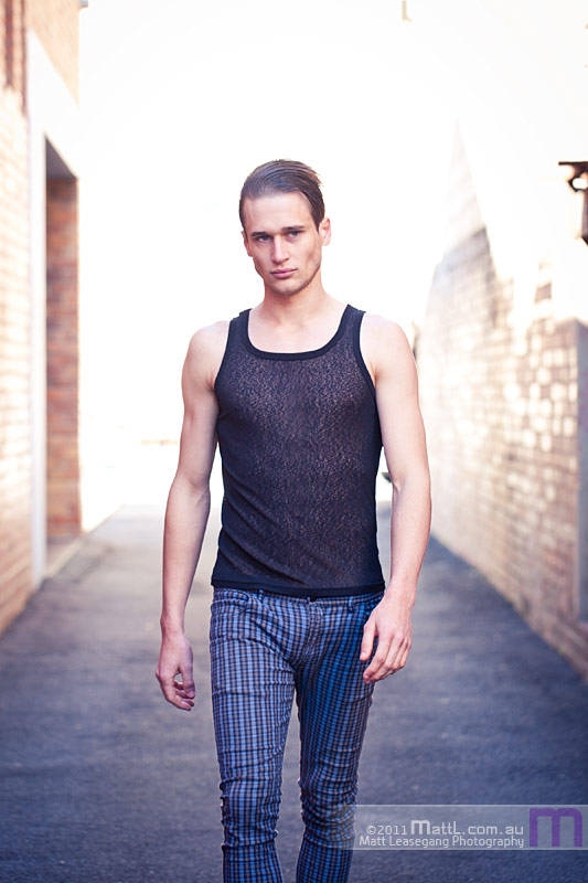 Male model photo shoot of Matt Leasegang in Inner city Brisbane