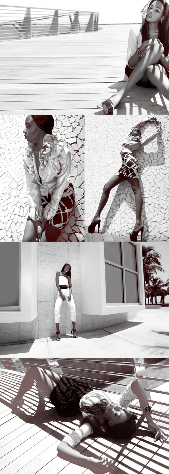 Female model photo shoot of Violeta Sofia and tayo sharon i in Miami