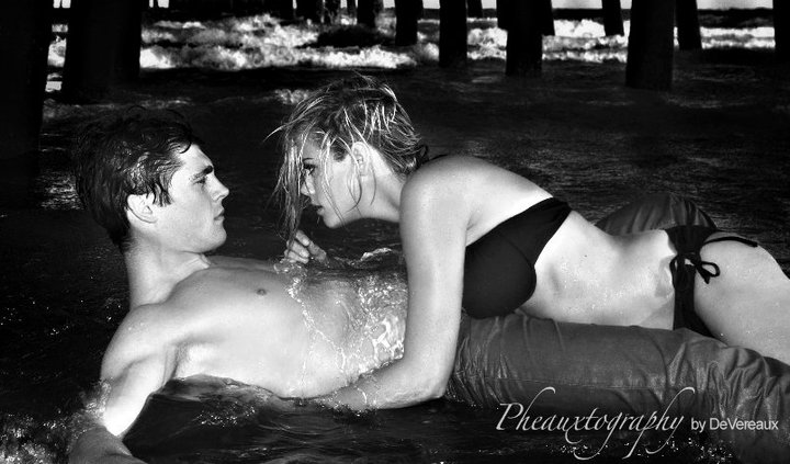 Male and Female model photo shoot of Pheauxtography and Caitlin Hunt in Folly Beach