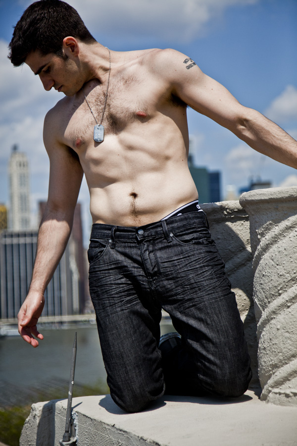 Male model photo shoot of LouisGaudio