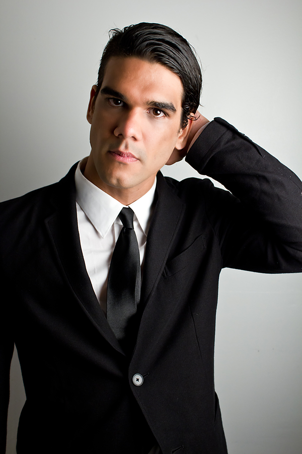 Male model photo shoot of D Reinoso by Javier Mota-Alvarez in javier Mota studio