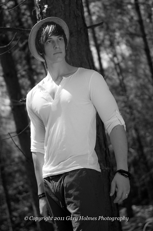 Male model photo shoot of Rowan Turnbull in new forest