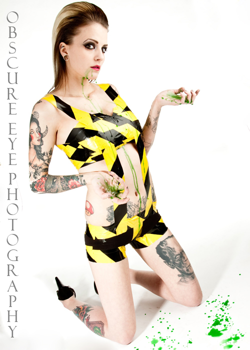 Female model photo shoot of Karma Crimes by Charles Finnie