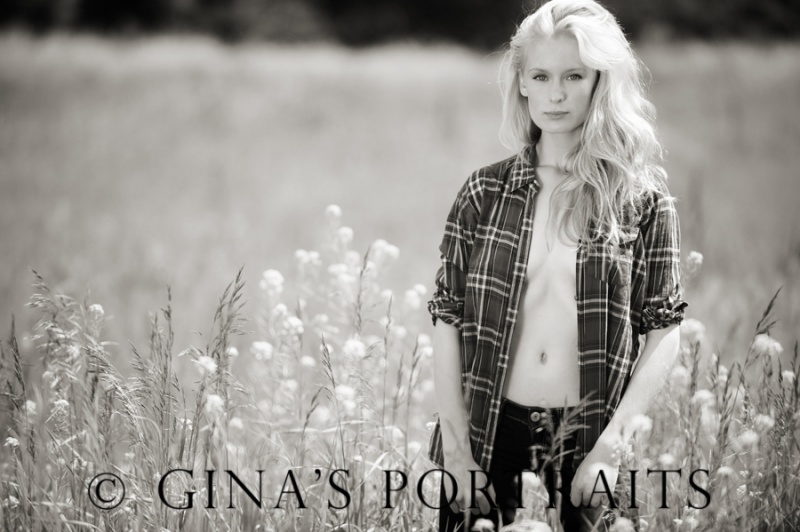 Female model photo shoot of Ginas Portraits in Saskatoon