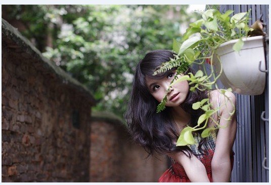 Female model photo shoot of Maggie J Chen 