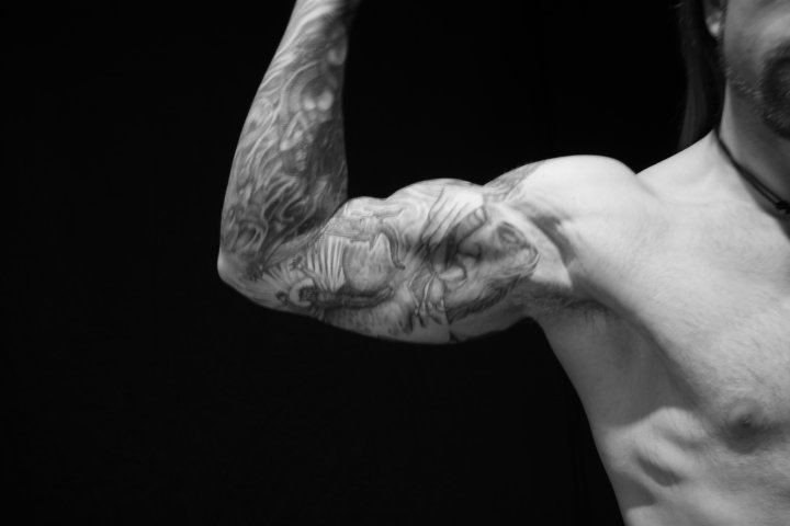 Male model photo shoot of WarriorKing by John Foley
